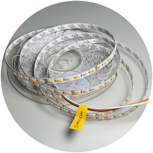 Strisce LED CCT 1400-5000k per Mobili, Super Calde DC24V, Luce Bianca Regolabile 192D CRI90, Tagliabili, Strisce LED 2835 per Cucine - Product Image 2