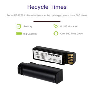 Batería PDA 82-166537-01 para Zebra <span class=keywords><strong>LI3678</strong></span> DS3608 DS3678 LI3608 RFD2000, batería con símbolo de BT-000341-01 - Product Image 4