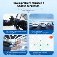 Traceur GPS GLONASS Beidou AGPS portable avec clôture électronique et suivi en temps réel pour voiture, compatible OBD et PC