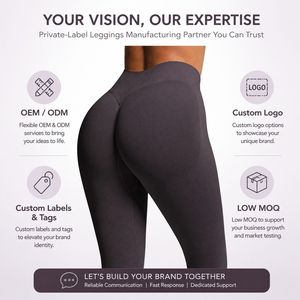 Seamless High Waist Yoga <b>Legging</b> with <b>Booty</b> Contour Detail Ribbed Waistband Solid Deep Plum Professional Fitness Collection - Product Image 6