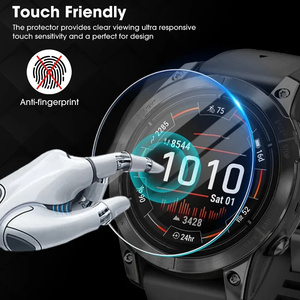 Protector de Pantalla para Reloj Inteligente, Cubierta de Vidrio Templado Transparente, Película Protectora para Reloj Garmin <span class=keywords><strong>Fenix</strong></span> 8 Pro 7 7S 7X 6 6s 6x Pro - Product Image 4