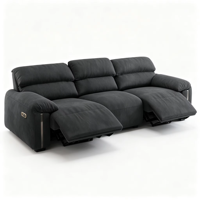 Canapé inclinable électrique VOXHOME, style nordique minimaliste, pour salon, meubles modulaires, tissu résistant aux griffures de chat