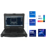 Nieuwe robuuste laptop schokbestendig stofdicht computer 14/15,6 inch 96GB RAM 512GB SSD geïntegreerde kaart I7/I9 Engels WiFi Bluetooth 5.3