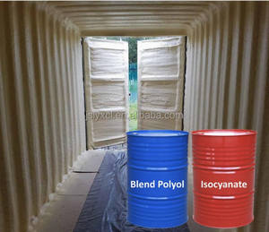 Aislamiento de espuma rígida de poliuretano de dos componentes Polímero de inyección ignífugo en forma líquida Célula de cierre abierto MDI Spray Polymetric - Product Image 5