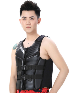 سترة نجاة للبالغين عالية الطفو معتمدة احترافيًا للسباحة وركوب الأمواج والتجديف، سترة طفو بحرية - Product Image 1