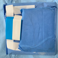 Paquet de champ chirurgical jetable sûr en gros pour la chirurgie générale avec drapé stérile EO et kits médicaux