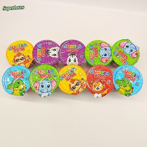 Superloves – Nouveauté : Tasses de <span class=keywords><strong>chocolat</strong></span> en forme d'animaux de la jungle, multicolores/jaunes, avec bâtonnets de biscuits inclus, prêts à consommer, durée de conservation 12-24 mois - Product Image 4