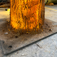 Fiberglas Gold künstlicher Ginkgo baum zum Verkauf führte beleuchtete Ginkgo Biloba Baum große künstliche Pflanzen Dekoration