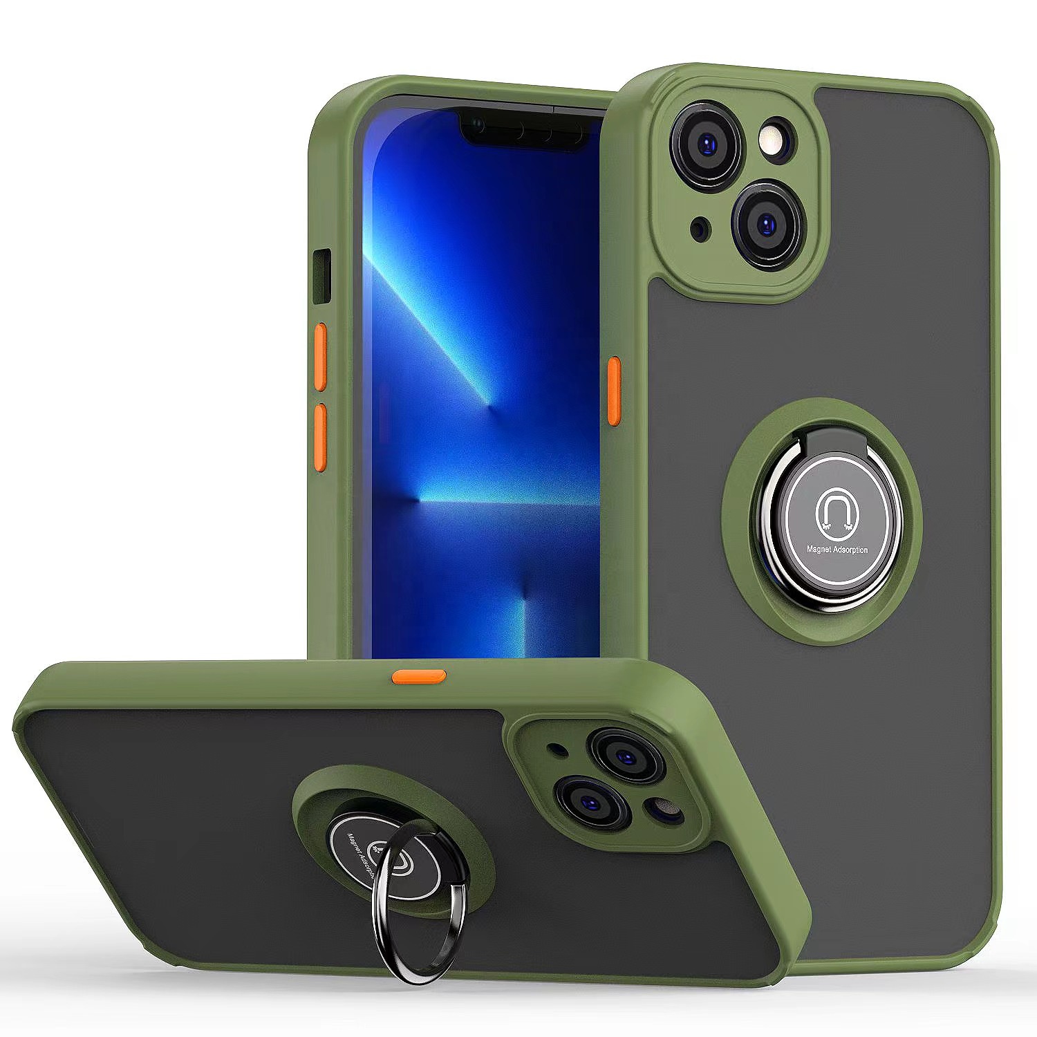 สีเขียว
