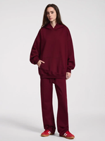 Nouveau pantalon décontracté en coton épais 2026 pour l'automne, taille haute élastique, fermeture à cordon, poches latérales, anti-UV, léger, coupe droite