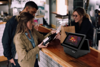 Terminal Kasir POS MINI TOUCH ABS Terlaris dengan CPU Intel J1900, RAM 4GB, Sistem Operasi Windows 7/10, Konstruksi Logam, SIM, VFD20
