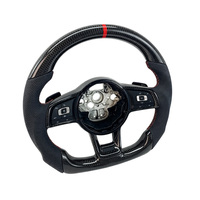 Volant en fibre de carbone personnalisé à prix de gros d'usine pour Volkswagen Golf MK7 MK6 MK3 Scirocco Jetta TCR
