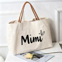 Sac fourre-tout en toile grand format, durable et recyclable, avec logo personnalisé, idéal pour la publicité, la mode, les voyages en extérieur, avec poignée longue. Vente en gros.