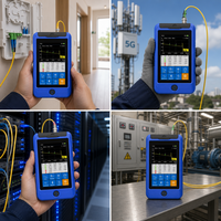 Testeur de Fibre Optique Portable OTDR 1610nm 80km 8-en-1 avec Source de Lumière Stable pour la Maintenance des Réseaux FTTx