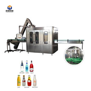 유리병 제조기 세척 충전 캡핑 3in1 주스 맛 음료 충전기, 주스 충전기 미네랄 워터 충전기 - Product Image 2