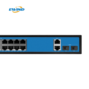 สวิตช์อัจฉริยะ AI 16พอร์ตกิกะบิตที่มีการจัดการ POE Cloud จัดการ802.3AF/AT APP สวิตช์เครือข่ายควบคุมสำหรับโซลูชันเครือข่าย SMB - Product Image 4