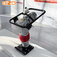 GZD Compacteur de Sol Électrique à Faible Bruit et Zéro Émission, Type Pilon Vibrant, 65 kg, 220V 380V 110V