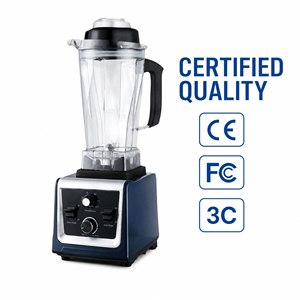 Licuadora Portátil de 110V/220V con Temporizador para Tiendas de Té con Leche, Estándar EU/UK/US, Licuadora Comercial de Alta Velocidad, Trituradora de <span class=keywords><strong>Hielo</strong></span> Eléctrica de 2.2L - Product Image 1