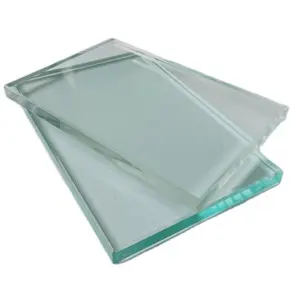 Glass factory customized Modern light flat square solar glass company for ceiling light covers