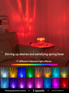 2026 GIFT Northern <b>Lights</b> Aurora <b>Star</b> Projector Night <b>Light</b> RGB Atmosphere Lamp for Bedroom Ceiling Decor - Product Image 6