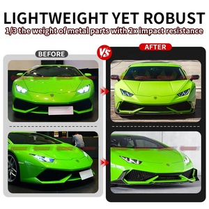 Alerón Delantero para Lamborghini Huracan LP610, Estilo DC, Fibra de Carbono, Difusor Delantero, Accesorios para Vehículos - Product Image 2