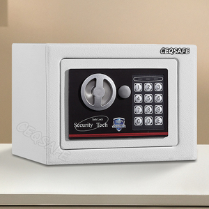 CEQSAFE Hotel Car Garage Deposit <b>Box</b> Digital Keypad Mini Safes Home Electronic Digital <b>Lock</b> CEQ Safe with Emergency Override Key - Product Image 2