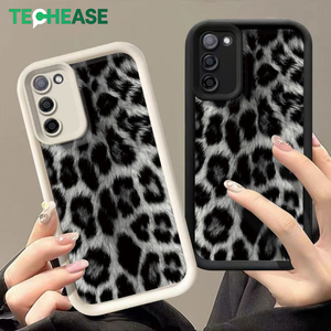 Étui de téléphone magnétique de luxe imprimé léopard en TPU souple, coques de protection pour Samsung Galaxy 2026, <span class=keywords><strong>pochette</strong></span> fantaisie unique pour femme - Product Image 4