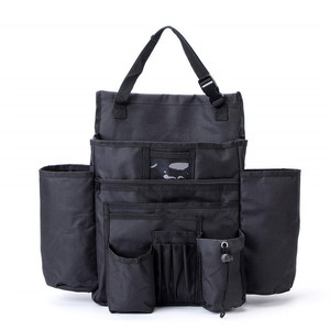 <b>Car</b> Organizer Storage Bag 25L 8-11 Pockets Black Polyester Hanging For <b>Car</b> <b>Interior</b> Use - Product Image 2