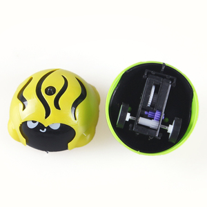 Chine Directe Usine Promotionnel Pas Cher En Plastique Mini Dessin Animé Insecte Coléoptère Forme Tirez la Voiture - Product Image 5