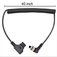 Câble d'alimentation personnalisé en cuivre pur de haute qualité D-Tap vers DC 5.5*2.5mm verrouillable pour moniteur, pour la charge et le transfert de données de caméra et d'ordinateur