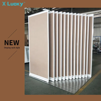 Exposition Push Pull Échantillon Stand Marbre Granit Rail-Mounted Slab Rock Céramique Quartz Showroom Sliding Stone Display Rack