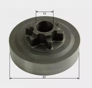 Tambour d'embrayage de tronçonneuses à essence ADEYTOS 3/8 "6T adapté aux tronçonneuses chinoises 2500 25cc - Product Image 1