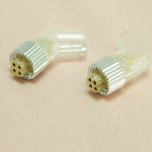 Adaptateur de prise pour écouteurs à angle droit en or pour JH AUDIO JH24 LAYLA Angie AKR03 - Product Image 5