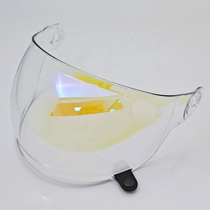 Visière multicolore pour <span class=keywords><strong>casque</strong></span> de moto <span class=keywords><strong>BeLL</strong></span> Retro | Protection UV et pare-soleil coupe-vent | Lentille HD Vision anti-éclats - Product Image 4