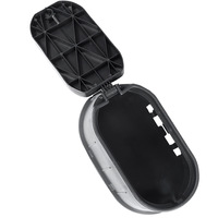 Boîte de protection pour compteur d'eau en plastique PP résistant à la corrosion et à haute pression, personnalisable OEM, avec couvercle, 36*21*16cm
