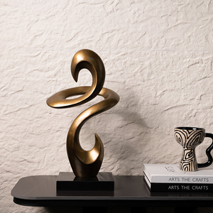 Adornos Geométricos Abstractos Minimalistas Modernos de Resina, Decoración Artística para el <span class=keywords><strong>Hogar</strong></span>, Manualidades Creativas, Decoraciones para Fiestas y Hoteles - Product Image 2