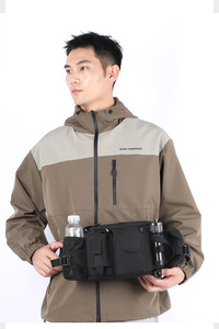 Good Quality Outdoor Sports Climbing Fanny Pack With <b>Water</b> Bottle Holder Hiking Fanny Pack Tactical Waterpoof Bag - Product Image 5