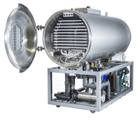 Grote Capaciteit Industriële Vacuümvriezer Droogmachine Vriesdroger Voor Groenten En Fruit