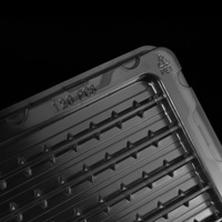 Barquettes en PET transparentes personnalisées pour l'emballage moulé de composants électroniques et de pièces industrielles