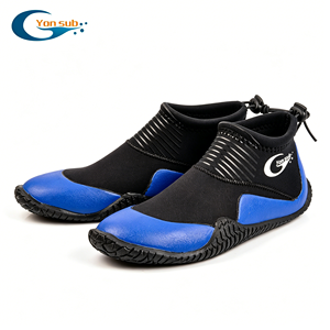 Zapatos Anfibios de Neopreno, Botas Acuáticas para Buceo, Calcetines para <span class=keywords><strong>Aletas</strong></span> de Buceo Libre, Reforzados, de Secado Rápido, para Buceo en Arrecifes, Kayak en Aguas Profundas - Product Image 3