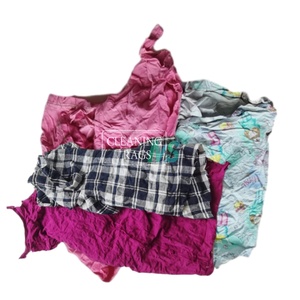 Special Knit Rags Made From Reused Cotton Fabrics for <b>Wiping</b> and Textile Waste Cut Eco-Friendly Cotton Wiper Rags - Product Image 1