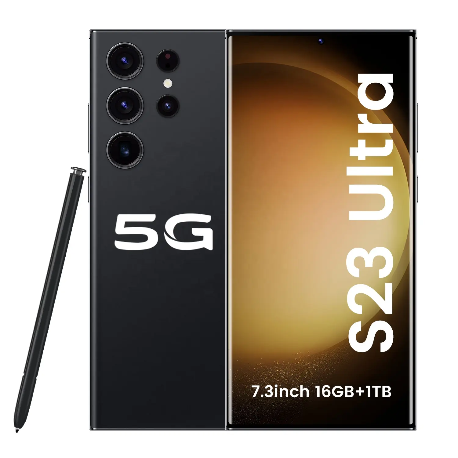 Oem S23 Ultra Android 3g cep telefonları 5g Telfono akıllı kullanır