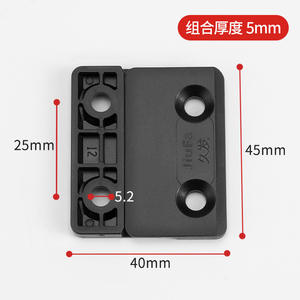 Conectores de Panel de Alcantarilla GQK GW11211, Clips de Pared Integrados, Muebles Duraderos de Material PC+ABS, Resistentes, Fáciles de Instalar, Modernos - Product Image 4