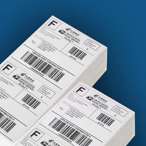 Chất lượng cao 10x15 dính Fanfold nhãn nhiệt 4x6 vận chuyển Nhãn 100x150mm tự dính vận đơn Sticker A6 giấy nhiệt - Product Image 2