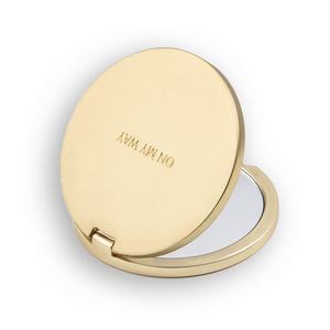 Espejo Cosmético Plegable de Metal, Portátil, con Aumento, Doble Cara, Personalizado, para Regalo, Venta al Por Mayor - Product Image 6