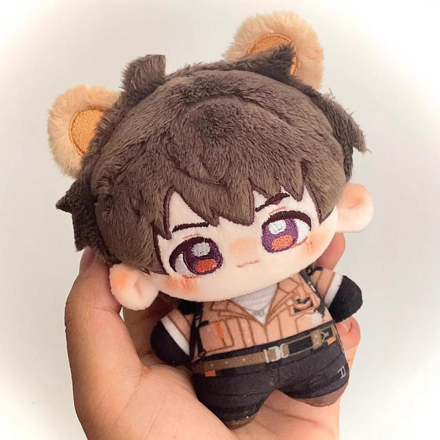 Cute High-Value Pilots Printed Cotton Doll Love and Deep Space Theme 10cm Summer to Day Plush Figure Toy
