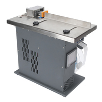 Portable petite boîte manuelle Carton autocollant étiquette auto-adhésive Angle droit coin étiquette étiqueteuse semi-automatique prix