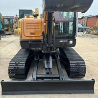 SANY SY60 C économique marque célèbre chinoise utilisée Mini pelle sur chenilles 6 tonnes d'occasion petite pelle ensacheuse expédition mondiale