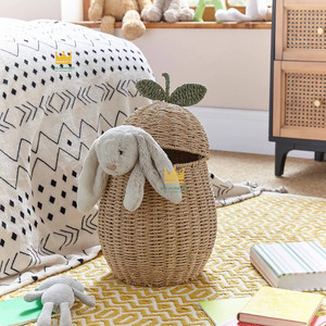 New Arrival Pear Shape <b>Storage</b> Basket Basket Toys Organizer <b>Storage</b> Basket <b>Kids</b> Room Decoration OEM - Product Image 6