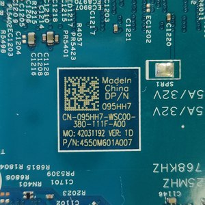 Original nouveau pour Dell Precision 3560 carte mère i7-1185G7 T500 095HH7 South Peak 15 TGL MB 8L 19819-1 - Product Image 3